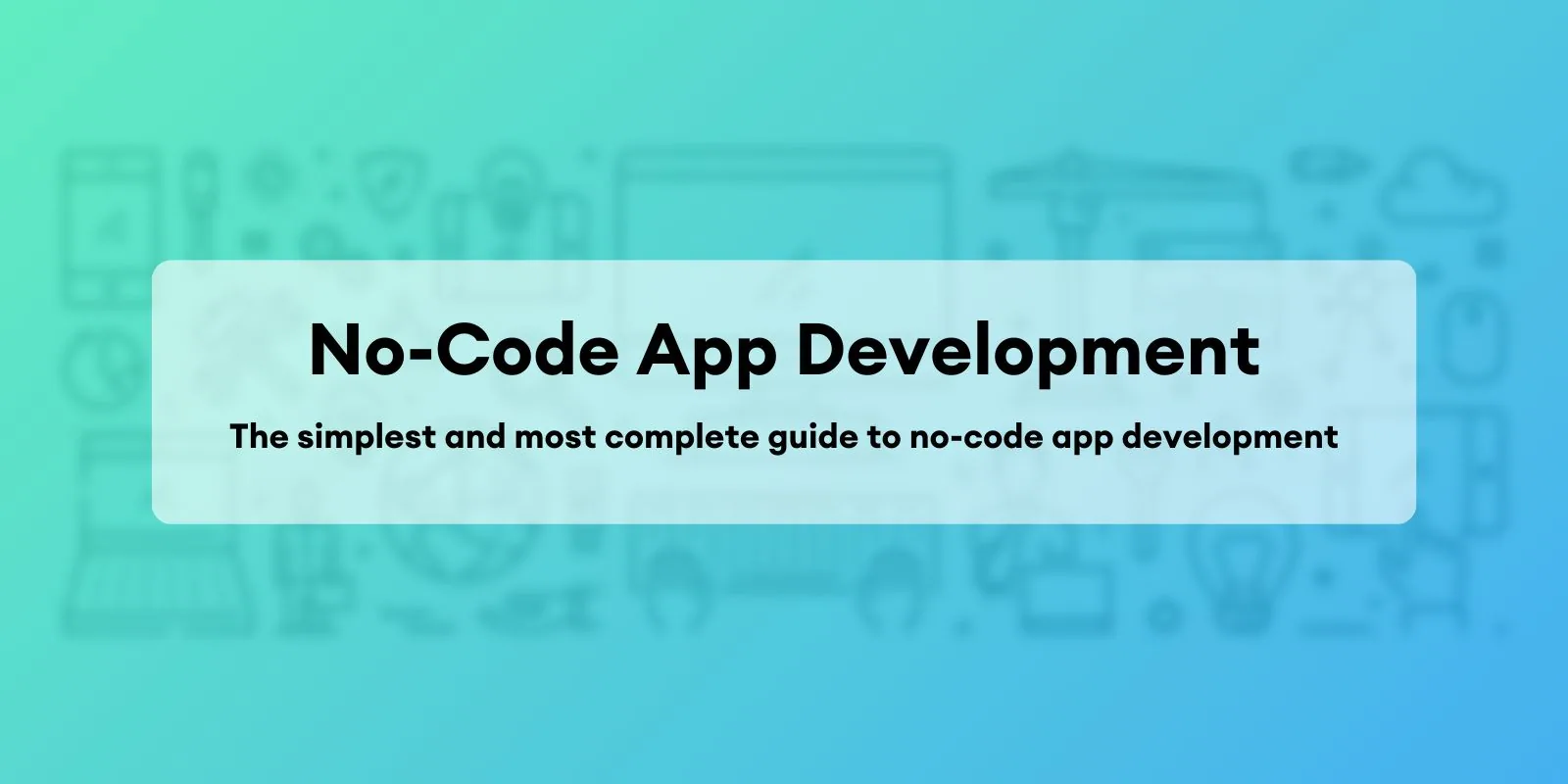 No code app development