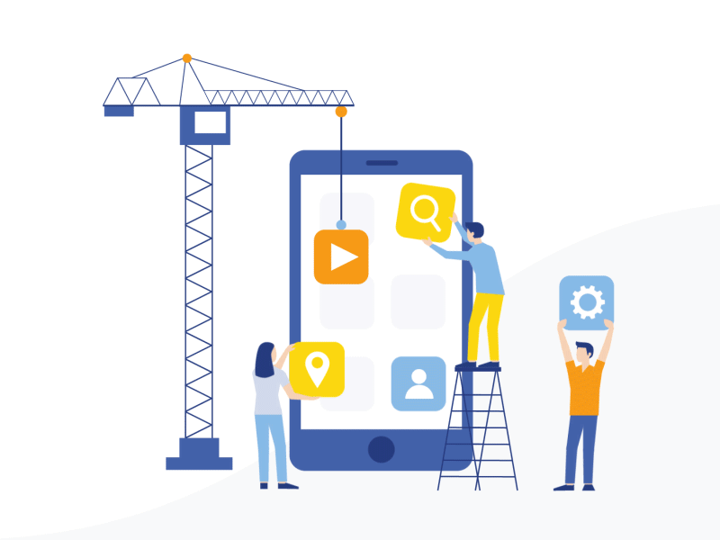 Programmers are developing mobile apps