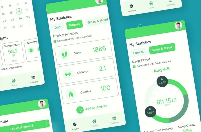 custom mobile app services in android or ios for Wearable Biosensors