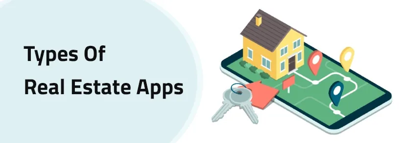 types of real estate mobile app